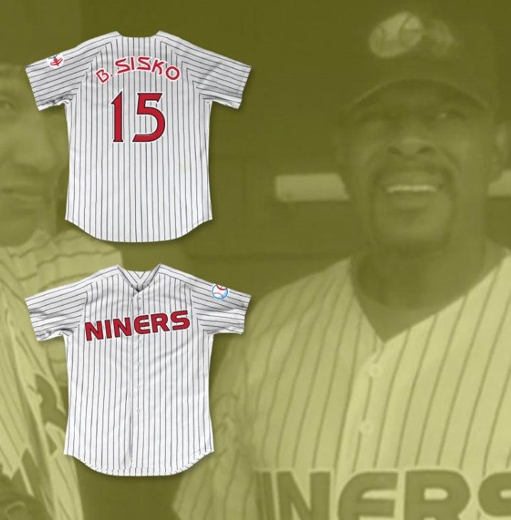 Custom Any Name Number CAPTAIN BENJAMIN SISKO 15 DEEP SPACE NINERS WHITE PINSTRIPED BASEBALL JERSEY Top Stitched S-6XL