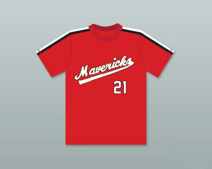 Custom Any Name Number LARRY COLTON 21   BASEBALL JERSEY THE BATTERED BASTARDS OF BASEBALL Top Stitched S-6XL