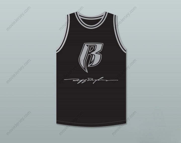 CUSTOM ANY Name Number DMX 84 ROUGH RYDERS BLACK BASKETBALL JERSEY 2 Top Stitched S-6XL