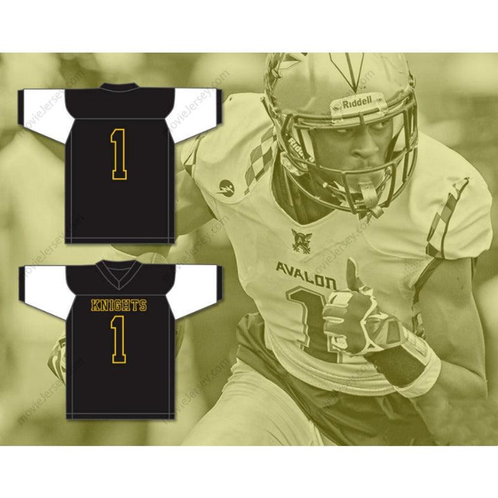 CUSTOM ANY Name Number KNIGHTS TREVON DIGGS 1 THE AVALON SCHOOL Football Jersey Top Stitched S-6XL