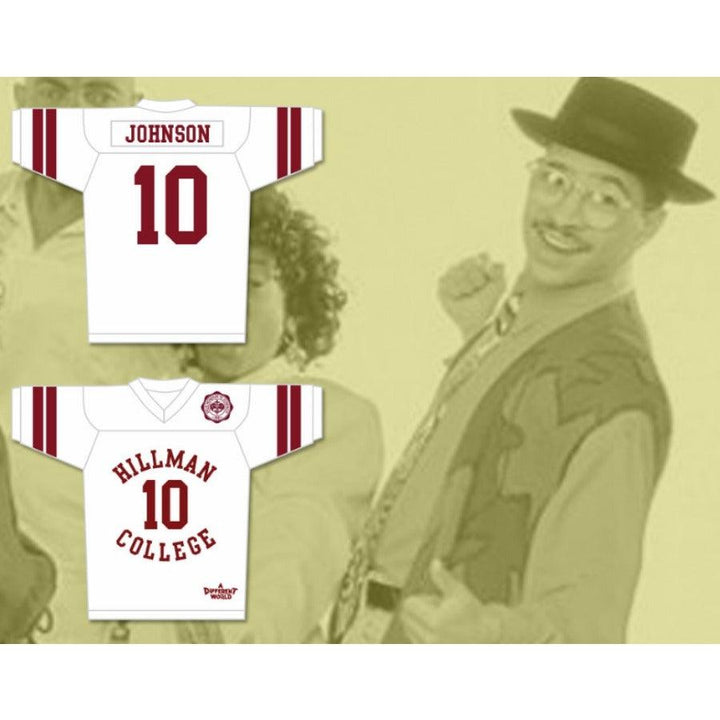CUSTOM ANY Name Number RONALD RON JOHNSON 10 HILLMAN COLLEGE Top Stitched S-6XL