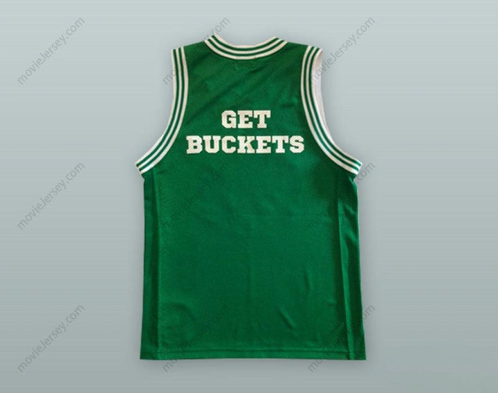 CUSTOM ANY Name Number UNCLE DREW GET BUCKETS GREEN BASKETBALL JERSEY Top Stitched S-6XL