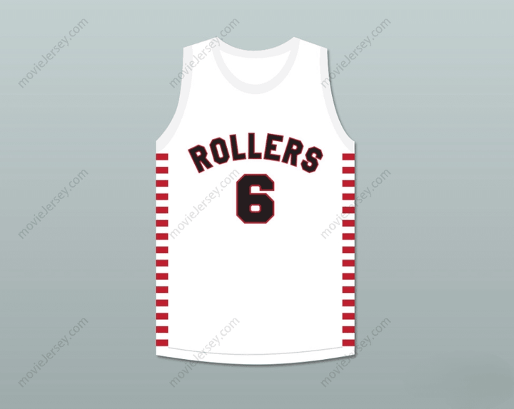 CUSTOM ANY Name Number HANK BEENDERS 6 PROVIDENCE STEAMROLLERS WHITE BASKETBALL JERSEY 1 Top Stitched S-6XL