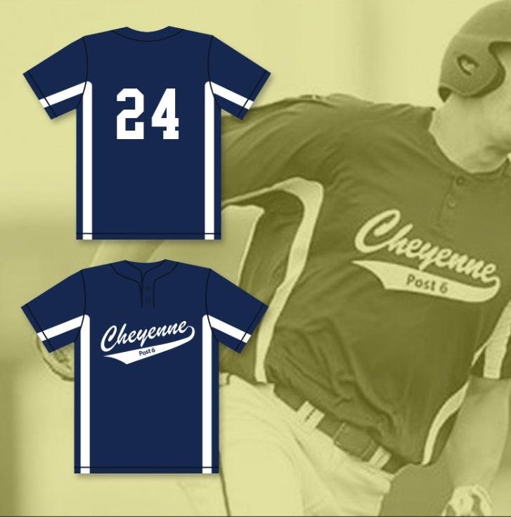 Custom Any Name Number BRANDON NIMMO 24  POST SIX NAVY BLUE BASEBALL JERSEY 1 Top Stitched S-6XL