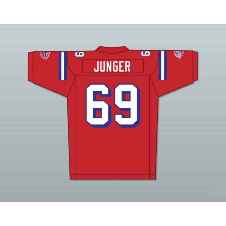 CUSTOM ANY Name Number JUNGER 69 WASHINGTON SENTINELS HOME Football Jersey Top Stitched S-6XL