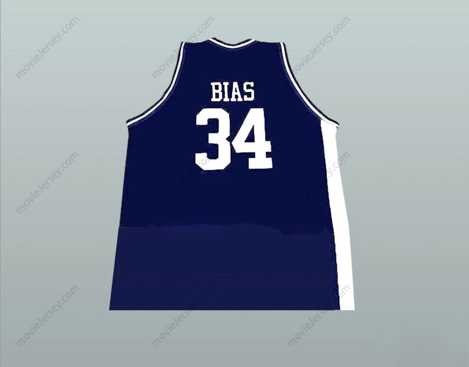 CUSTOM ANY Name Number LEN BIAS  WILDCATS HIGH SCHOOL BASKETBALL JERSEY NEW Top Stitched S-6XL