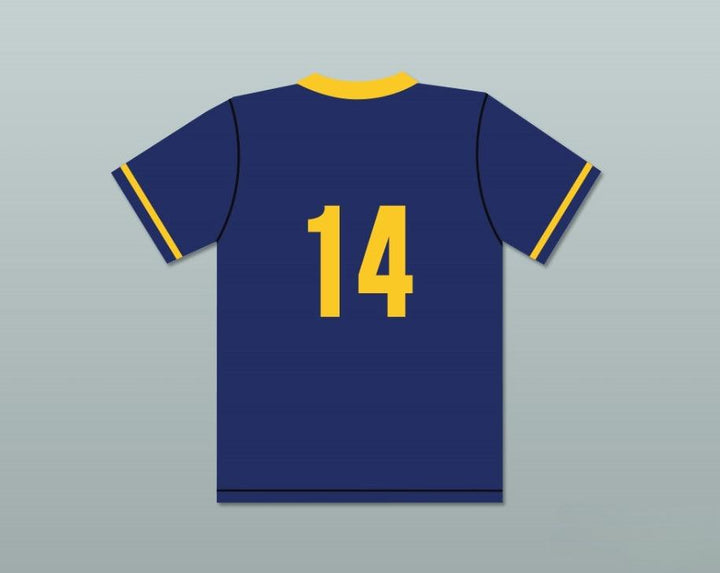 Custom Any Name Number ENOCH 14 WEST BASEBALL JERSEY WAR EAGLE Top Stitched S-6XL