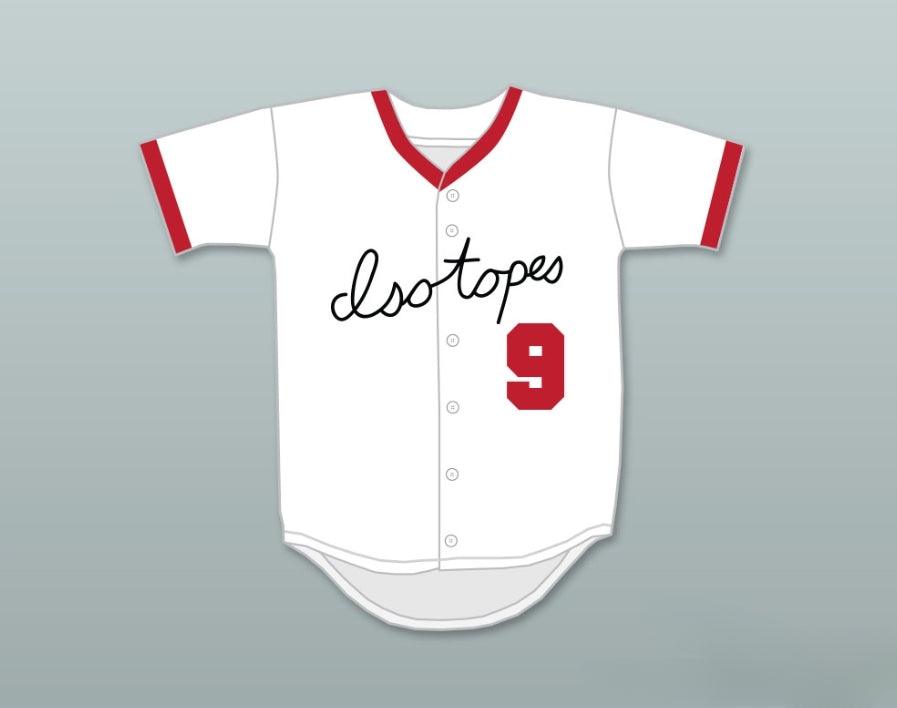 Custom Any Name Number SMASH DIGGINS 9  ISOTOPES BUTTON DOWN BASEBALL JERSEY Top Stitched S-6XL