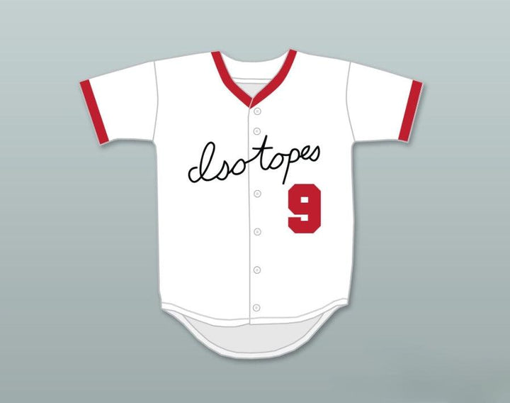Custom Any Name Number SMASH DIGGINS 9  ISOTOPES BUTTON DOWN BASEBALL JERSEY Top Stitched S-6XL