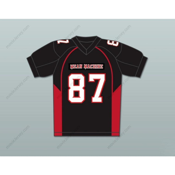 CUSTOM ANY Name Number 87 COTE MEAN MACHINE CONVICTS FOOTBALL JERSEY INCLUDES PATCHES Top Stitched S-6XL