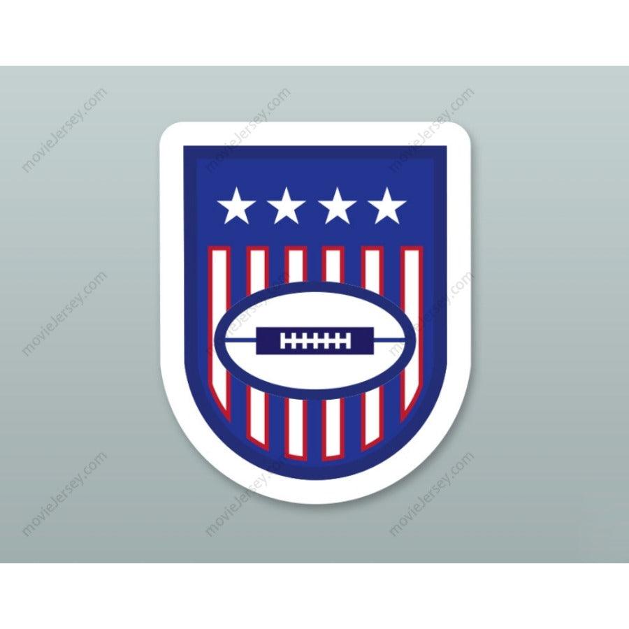CUSTOM ANY Name Number JON FAVREAU DANIEL BATEMAN 56 WASHINGTON SENTINELS AWAY Football Jersey Top Stitched S-6XL