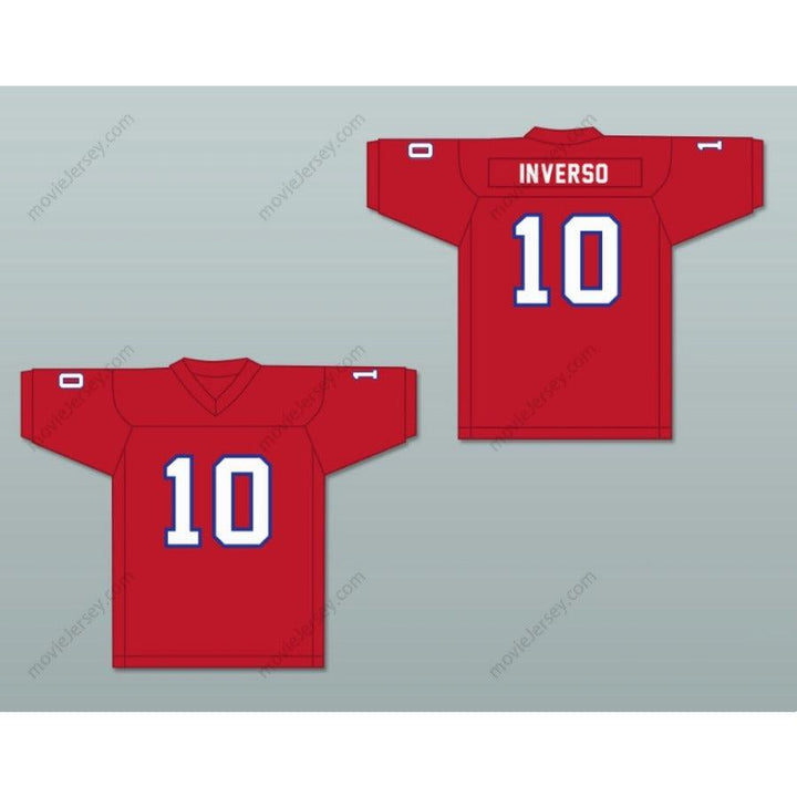 CUSTOM ANY Name Number 1983 USFL GLENN INVERSO 10 NEW JERSEY GENERALS ROAD Football Jersey Top Stitched S-6XL