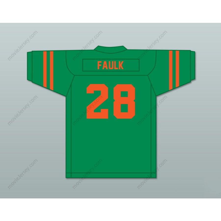 CUSTOM ANY Name Number MARSHALL FAULK 28 G. W. CARVER HIGH SCHOOL RAMS Football Jersey Top Stitched S-6XL
