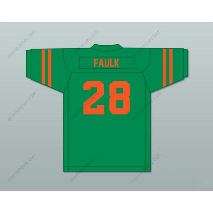 CUSTOM ANY Name Number MARSHALL FAULK 28 G. W. CARVER HIGH SCHOOL RAMS Football Jersey Top Stitched S-6XL