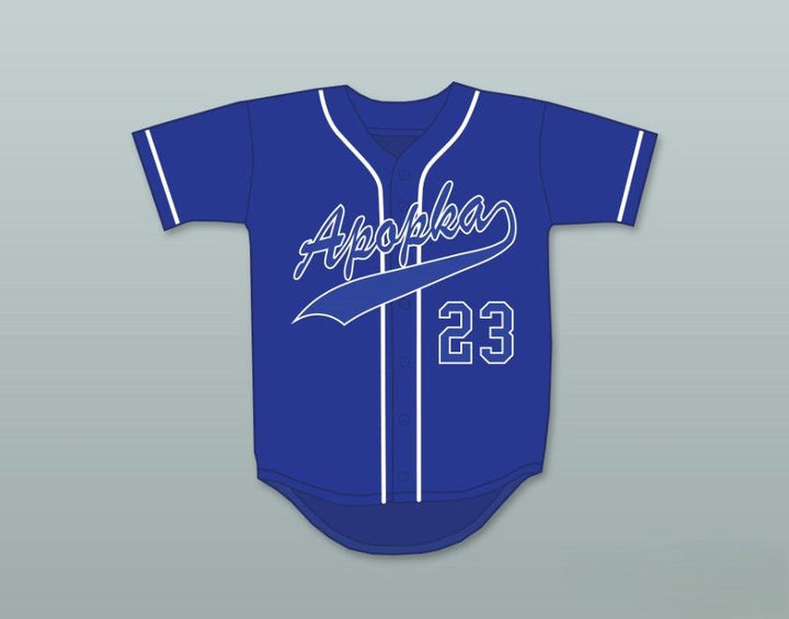 Custom Any Name Number ZACK GREINKE 23  HIGH SCHOOL DARTERS BLUE BASEBALL JERSEY 2 Top Stitched S-6XL