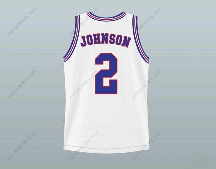 CUSTOM ANY Name Number SPACE JAM TUNE SQUAD LARRY JOHNSON BASKETBALL JERSEY STITCH SEWN NEW Top Stitched S-6XL