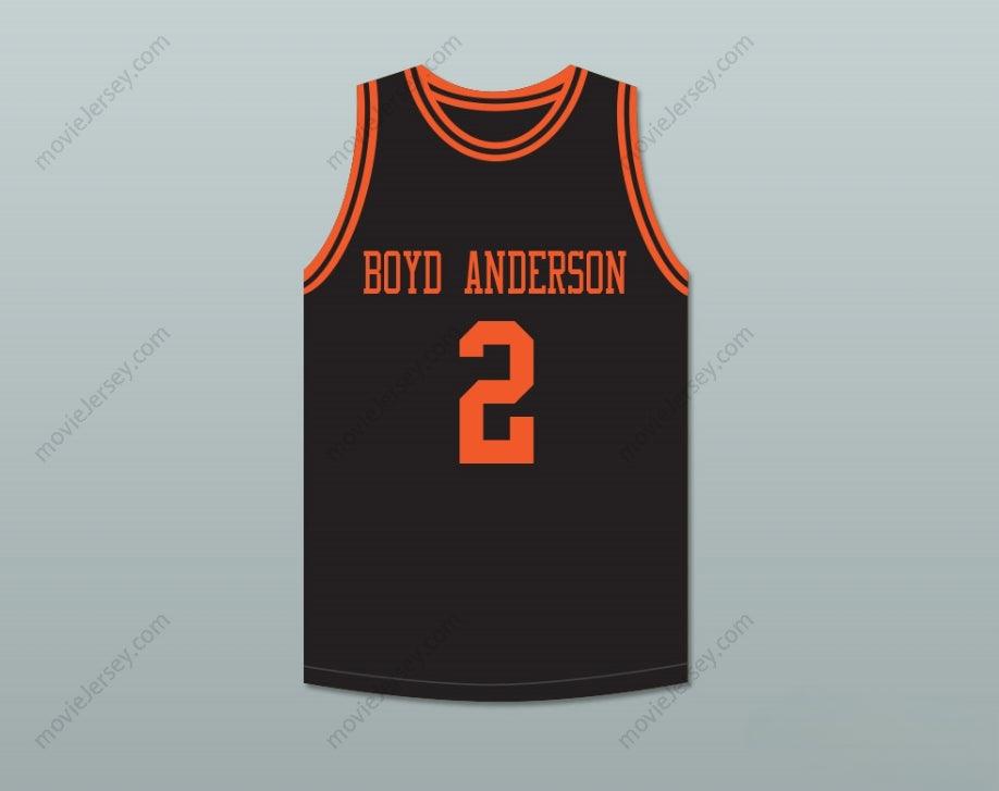 CUSTOM ANY Name Number MITCH RICHMOND 2 BOYD H.  HIGH SCHOOL COBRAS BLACK BASKETBALL JERSEY Top Stitched S-6XL