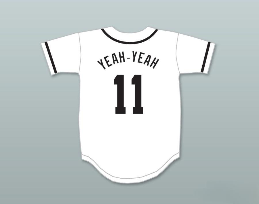 Custom Any Name Number ALAN 'YEAH-YEAH' MCCLENNAN 11 BASEBALL JERSEY THE SANDLOT Top Stitched S-6XL