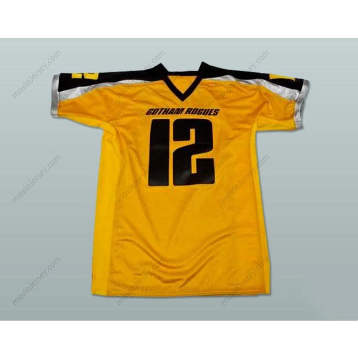 CUSTOM ANY Name Number GOTHAM ROGUES 12 FOOTBALL JERSEY Top Stitched S-6XL