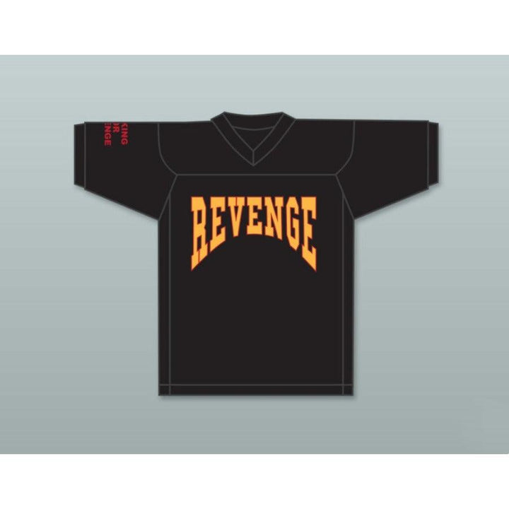 CUSTOM ANY Name Number DRAKE REVENGE SUMMER SIXTEEN LOOKING FOR REVENGE BLACK FOOTBALL JERSEY Top Stitched S-6XL