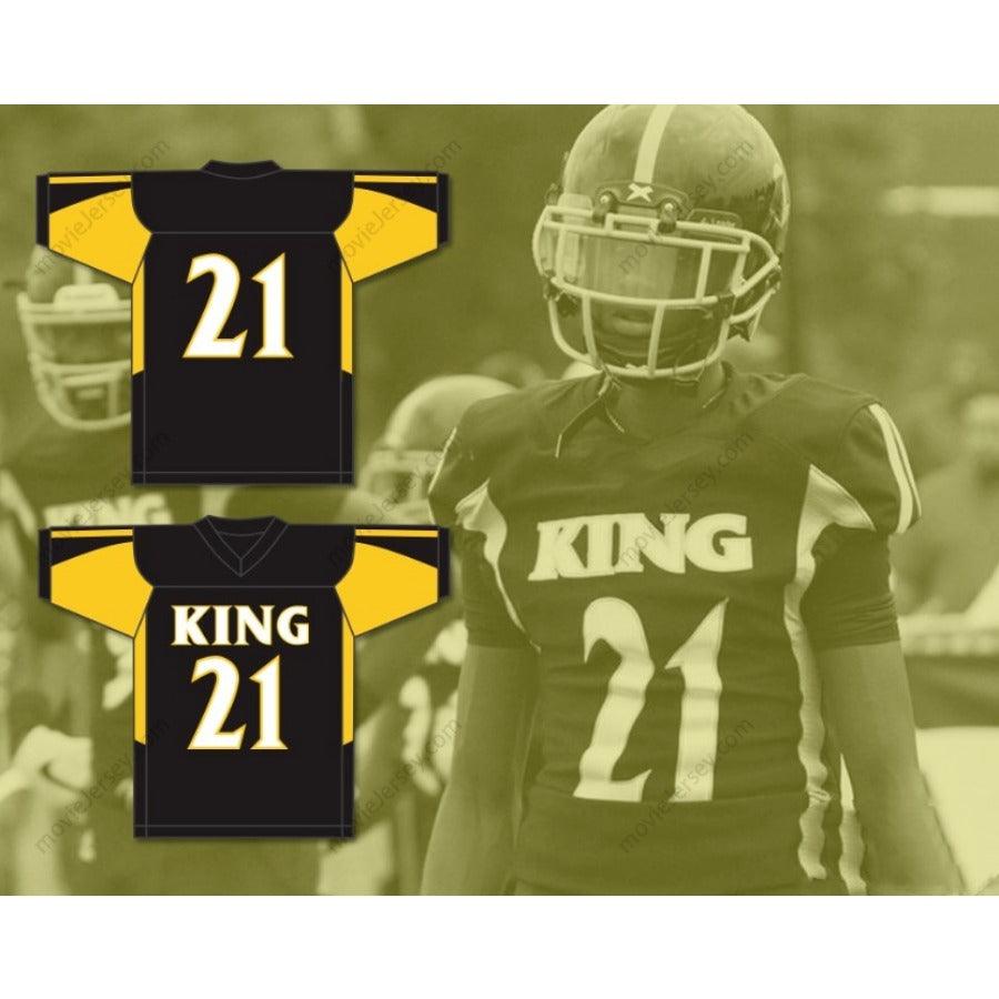 CUSTOM ANY Name Number AHMAD GARDNER 21 MARTIN LUTHER KING HIGH SCHOOL CRUSADERS Football Jersey Top Stitched S-6XL