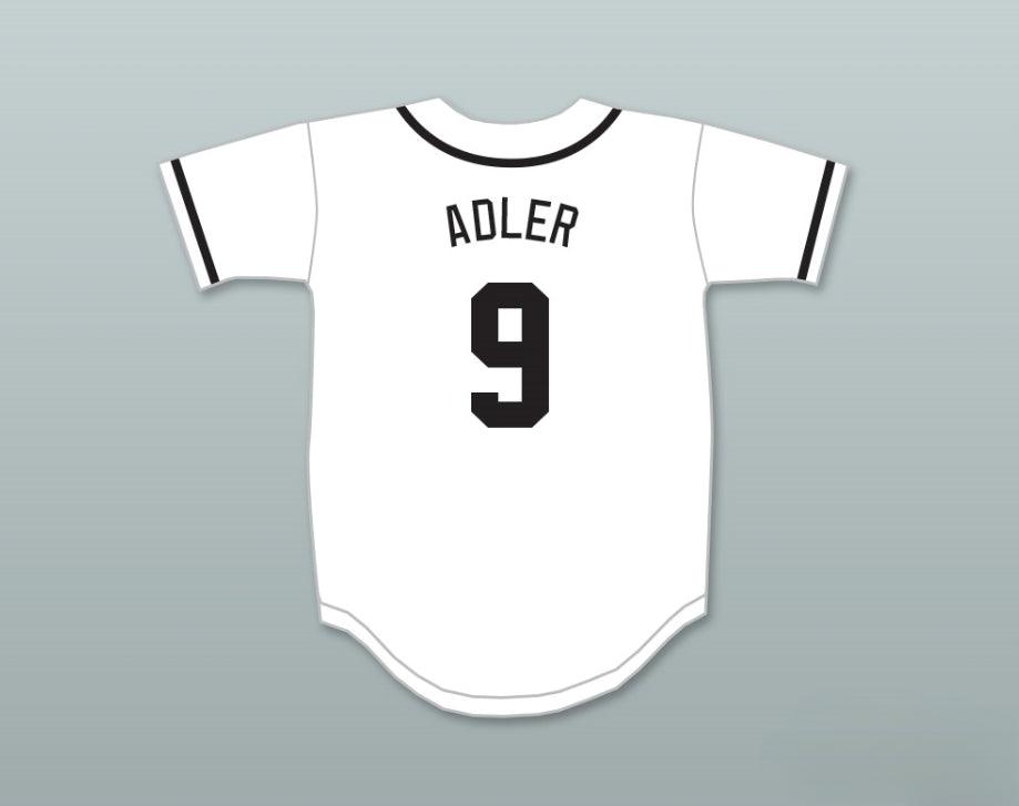 Custom Any Name Number STEVEN ADLER 9 SALAMANDERS BASEBALL JERSEY 1ST ANNUAL ROCK N' JOCK DIAMOND DERBY Top Stitched S-6XL