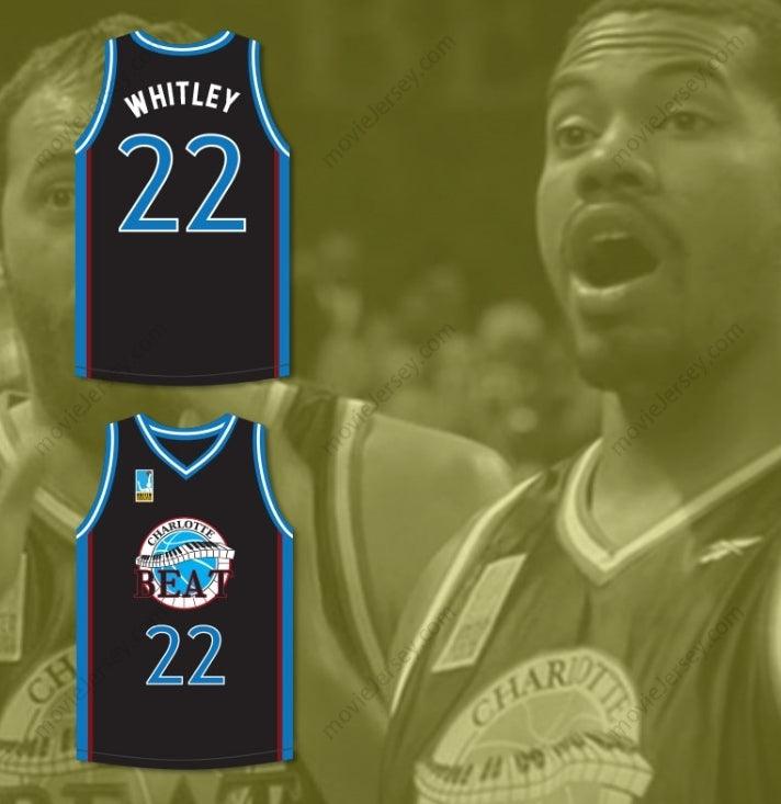 CUSTOM ANY Name Number RASHEED WALLACE WHITLEY 22 CHARLOTTE BEAT HOME BASKETBALL JERSEY WITH UBA PATCH JUWANNA MANN Top Stitched S-6XL