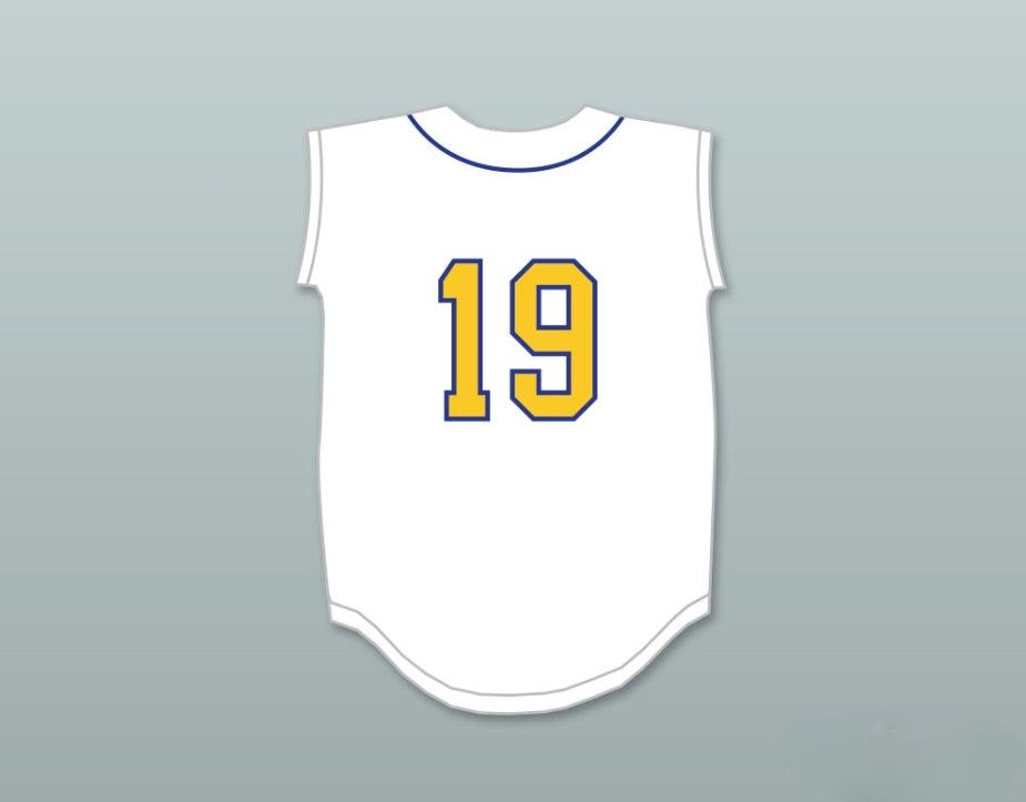 Custom Any Name Number AARON JUDGE 19 LINDEN HIGH SCHOOL LIONS WHITE BASEBALL JERSEY 1 Top Stitched S-6XL