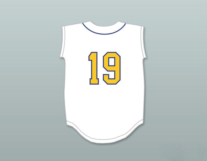 Custom Any Name Number AARON JUDGE 19 LINDEN HIGH SCHOOL LIONS WHITE BASEBALL JERSEY 1 Top Stitched S-6XL