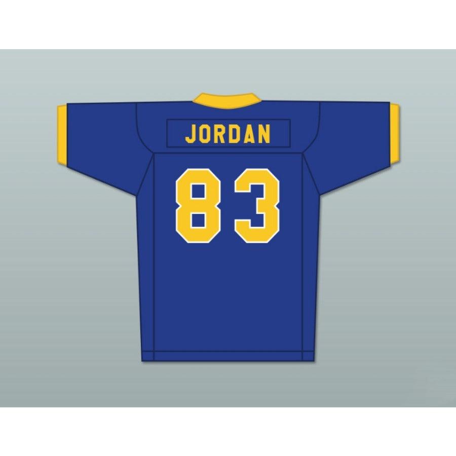 CUSTOM ANY Name Number BUCCANEERS BLUE MICHAEL JORDAN 83 Football Jersey Top Stitched S-6XL