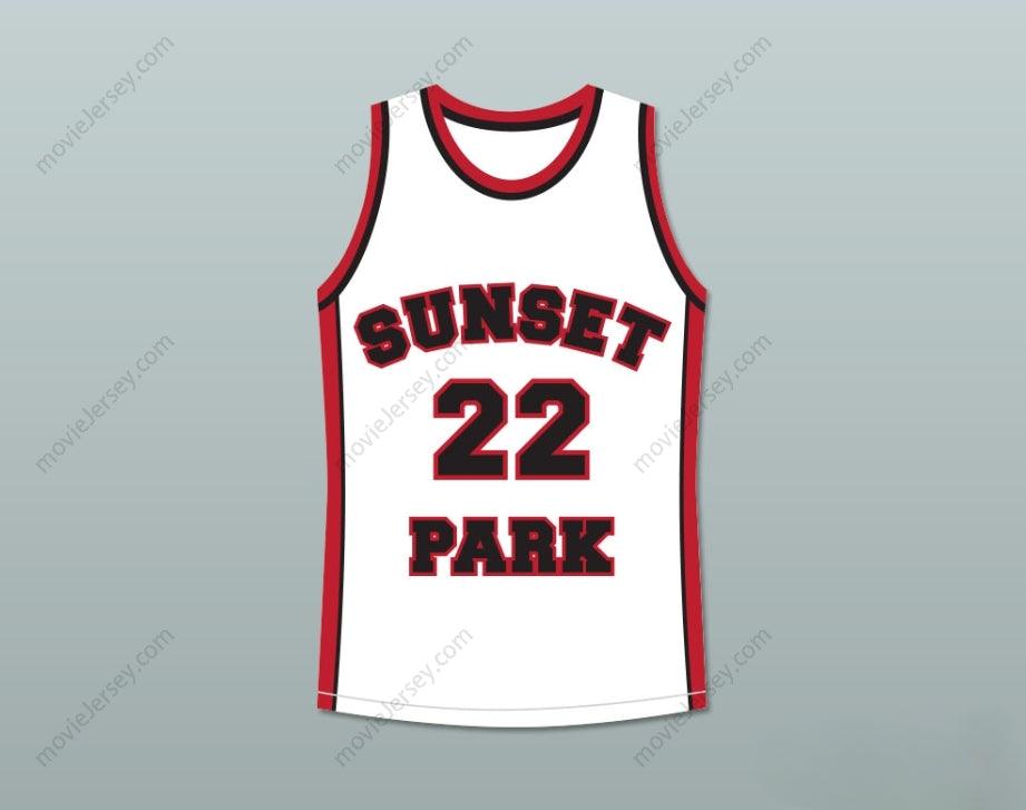 CUSTOM ANY Name Number ANTWON TANNER DRANO 22 SUNSET PARK WHITE BASKETBALL JERSEY Top Stitched S-6XL