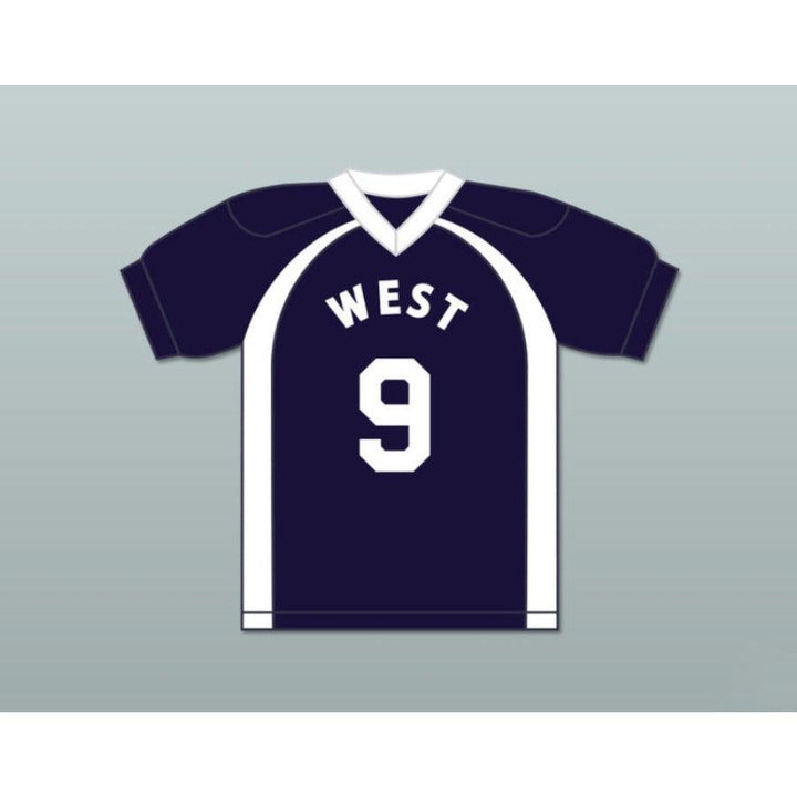 CUSTOM ANY Name Number DAN SMITH 9 WEST FOOTBALL JERSEY KEY PEELE Top Stitched S-6XL