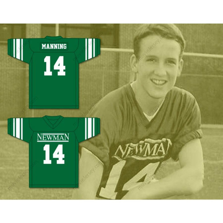 CUSTOM Name VERSION ELI MANNING 14 ISIDORE NEWMAN HIGH SCHOOL FOOTBALL JERSEY Top Stitched S-6XL