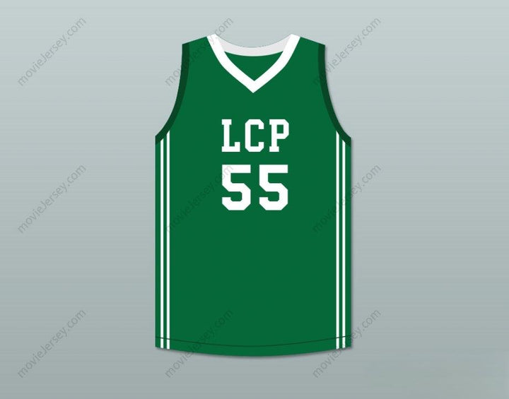 CUSTOM ANY Name Number TACKO FALL 55   GREEN BASKETBALL JERSEY Top Stitched S-6XL