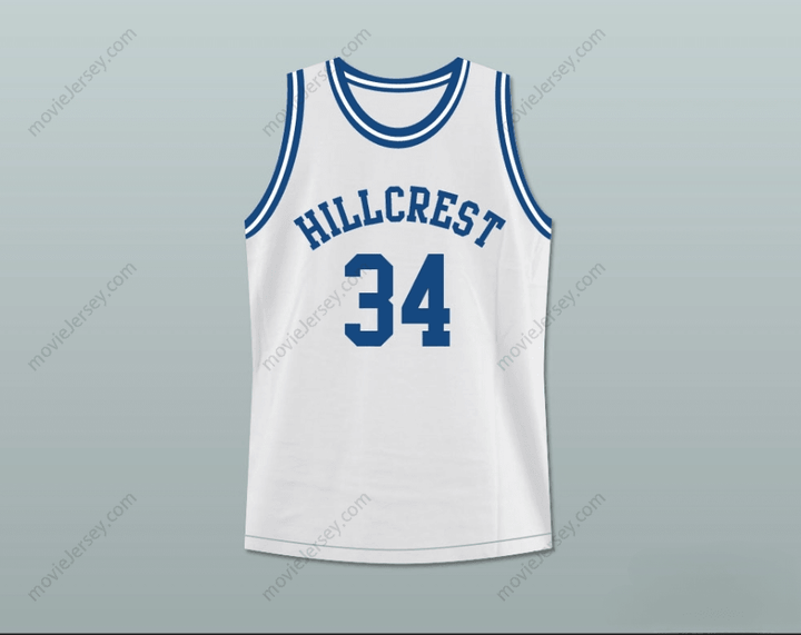 CUSTOM ANY Name Number RAY ALLEN SHUTTLESWORTH 34 HILLCREST HIGH SCHOOL BASKETBALL JERSEY Top Stitched S-6XL