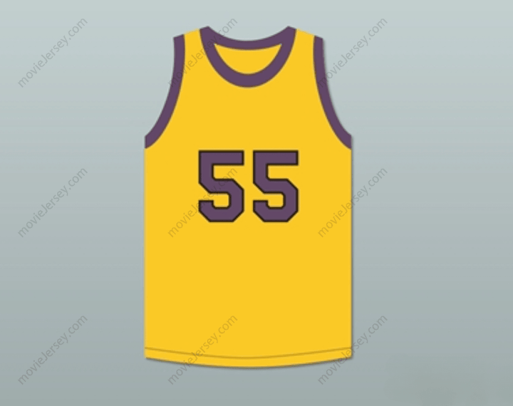 CUSTOM ANY Name Number NIPSEY BIG NIP 55 YELLOW BASKETBALL JERSEY MARTIN Top Stitched S-6XL