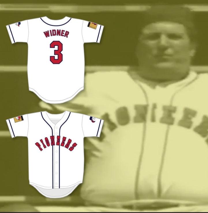 Custom Any Name Number MASCOT HARDBALL 00 PIONEERS HOME BASEBALL JERSEY HARDBALL SITCOM Top Stitched S-6XL