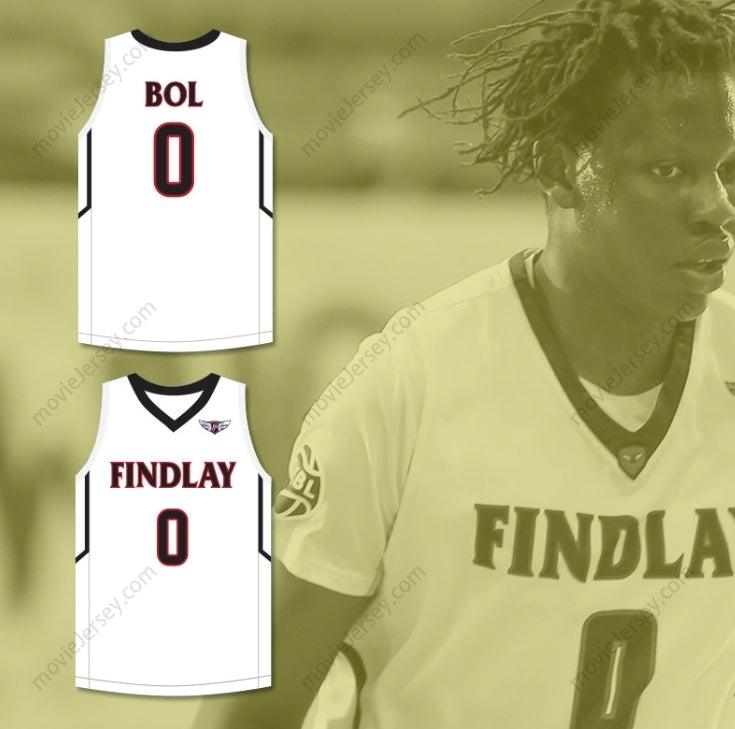 CUSTOM ANY Name Number BOL BOL 0  PREP WHITE BASKETBALL JERSEY 2 Top Stitched S-6XL