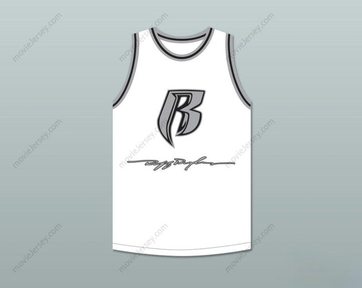 CUSTOM ANY Name Number DMX 84 ROUGH RYDERS WHITE BASKETBALL JERSEY 2 Top Stitched S-6XL