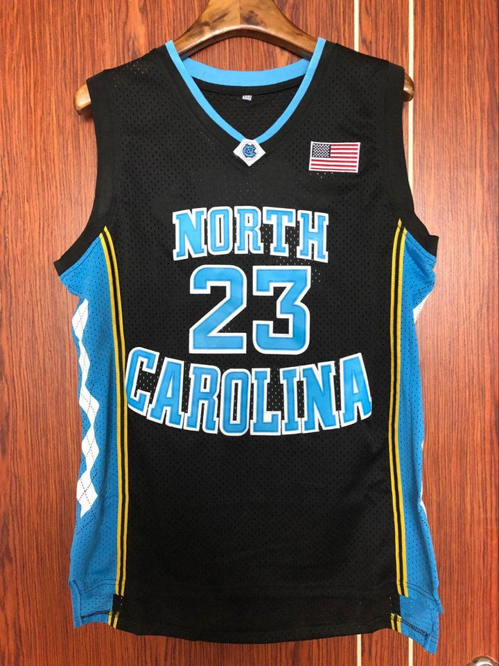 Throwback North Carolina #23 Jordan Basketball Jersey Adult /Youth Kids Size Top Stitched S-3XL