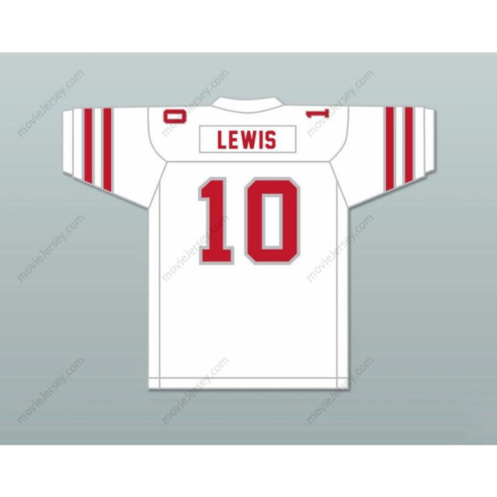CUSTOM ANY Name Number 1985 USFL WALTER LEWIS 10 MEMPHIS SHOWBOATS ROAD Football Jersey Top Stitched S-6XL