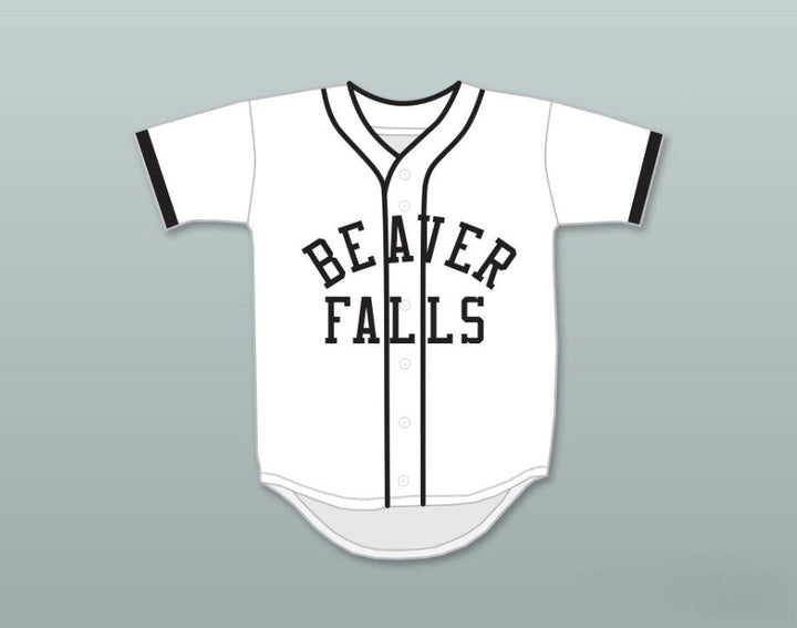 Custom Any Name Number JOE NAMATH 12 BEAVER FALLS HIGH SCHOOL TIGERS WHITE BASEBALL JERSEY Top Stitched S-6XL