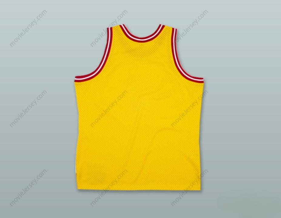 CUSTOM ANY Name Number CONQUISTADORS YELLOW BASKETBALL JERSEY Top Stitched S-6XL