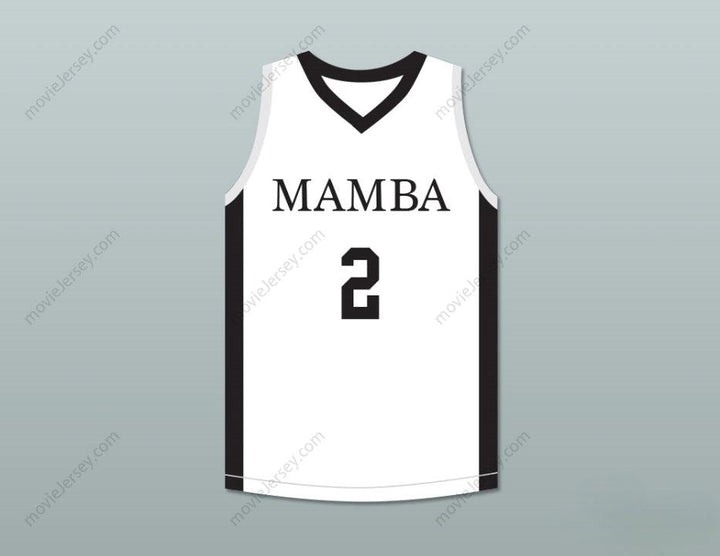 CUSTOM ANY Name Number  GIANNA 2 MAMBA BALLERS WHITE BASKETBALL JERSEY VERSION 3 Top Stitched S-6XL