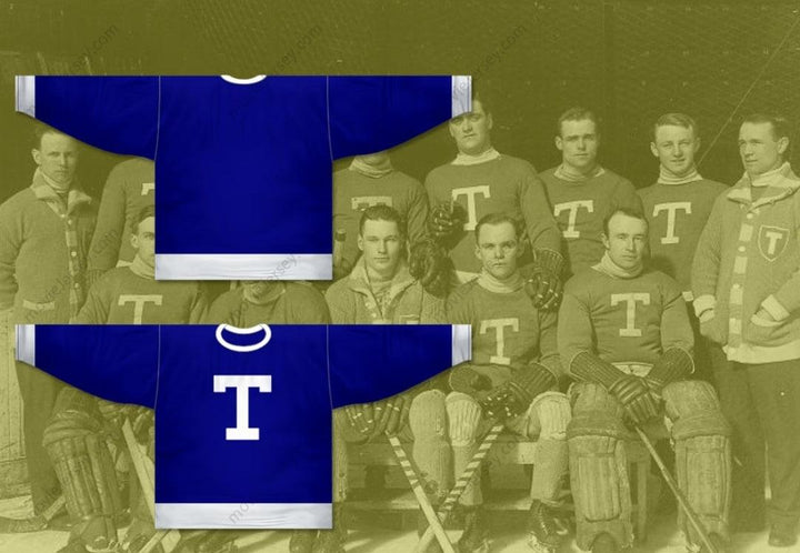 Custom Any Name Number Toronto Blueshirts 1913-18 Hockey Jersey Any Number or Player New Stitched Top Stitched S-6XL