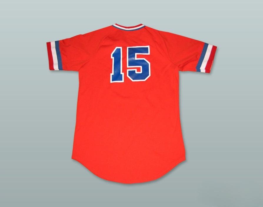Custom Any Name Number NEDERLAND 15 RED BASEBALL JERSEY Top Stitched S-6XL