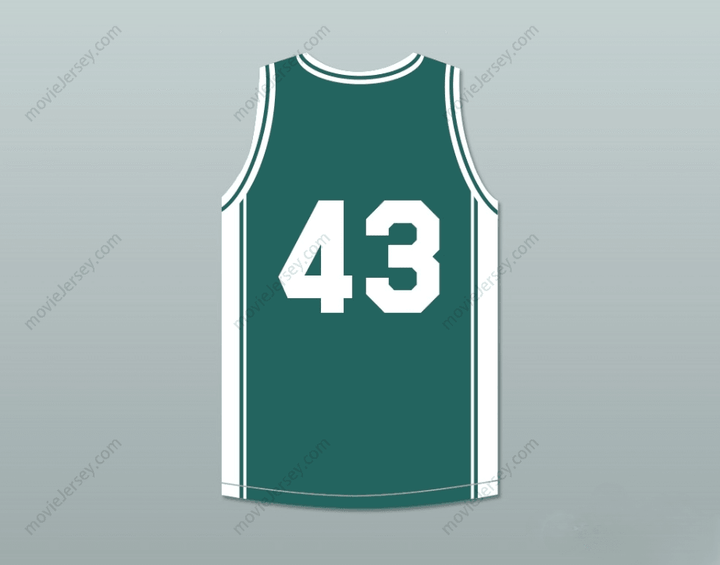 CUSTOM ANY Name Number ERIC NIES MONTROSE 43 TIGERS HIGH SCHOOL BASKETBALL JERSEY ABOVE THE RIM Top Stitched S-6XL