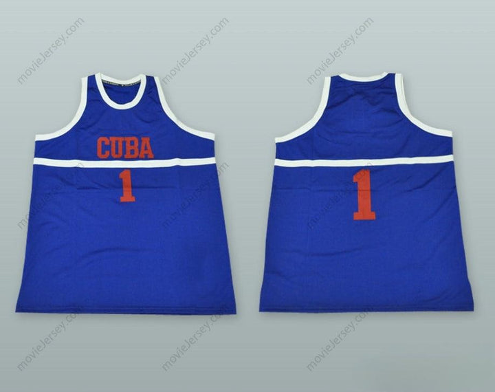 CUSTOM ANY Name Number CUBA NATIONAL TEAM BASKETBALL JERSEY ANY PLAYER Top Stitched S-6XL