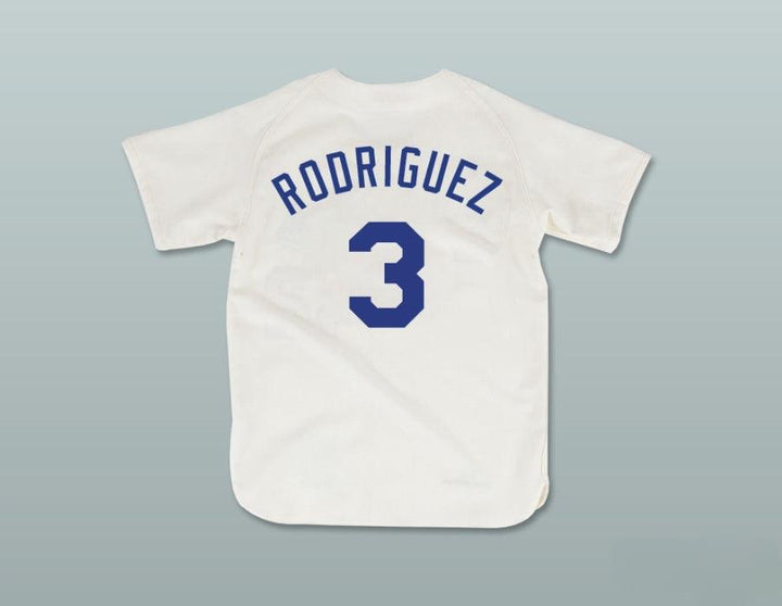 Custom Any Name Number BENNY 'THE JET' RODRIGUEZ 3 PRO CAREER BASEBALL JERSEY THE SANDLOT Top Stitched S-6XL