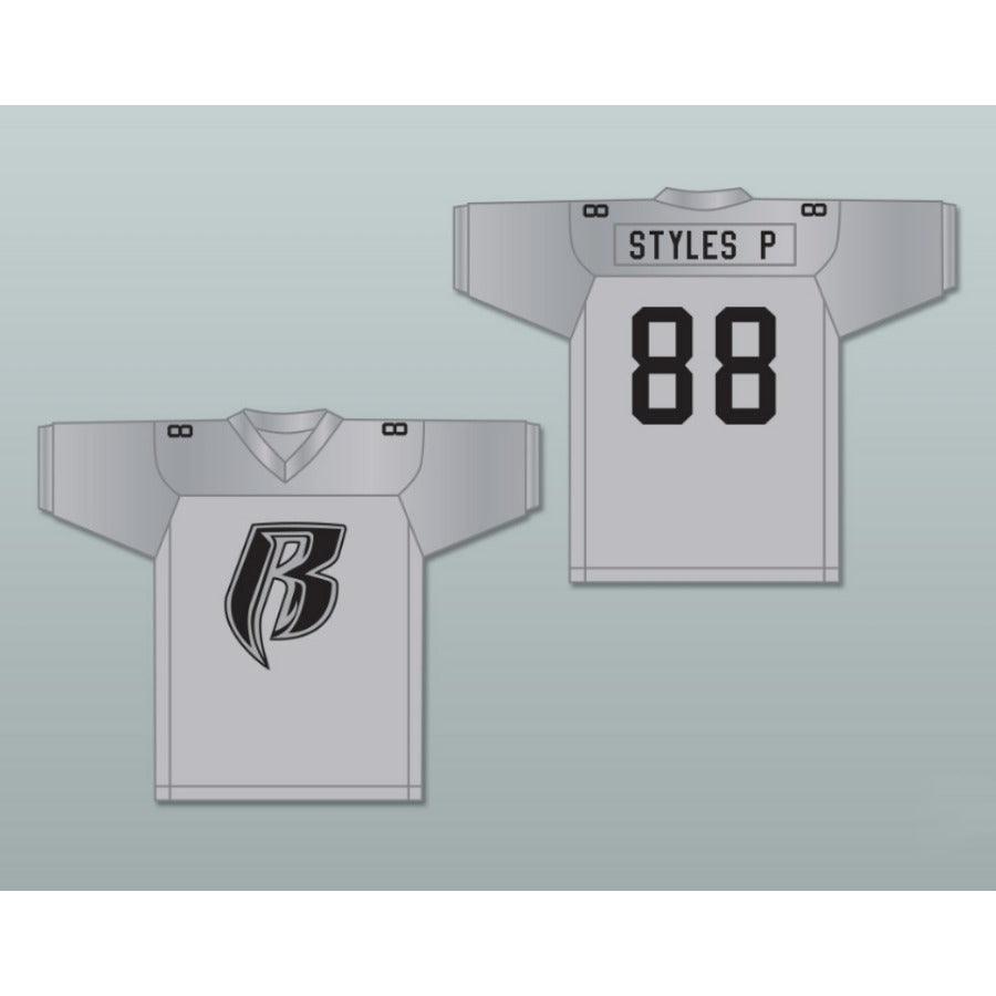 CUSTOM ANY Name Number STYLES P ROUGH RYDERS 88 SILVER Football Jersey Top Stitched S-6XL